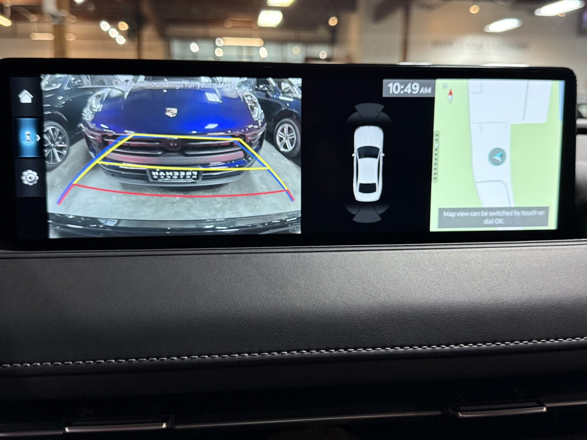 When installed correctly, the Platypus License Plate Mount should not interfere with the parking/proximity sensors. 