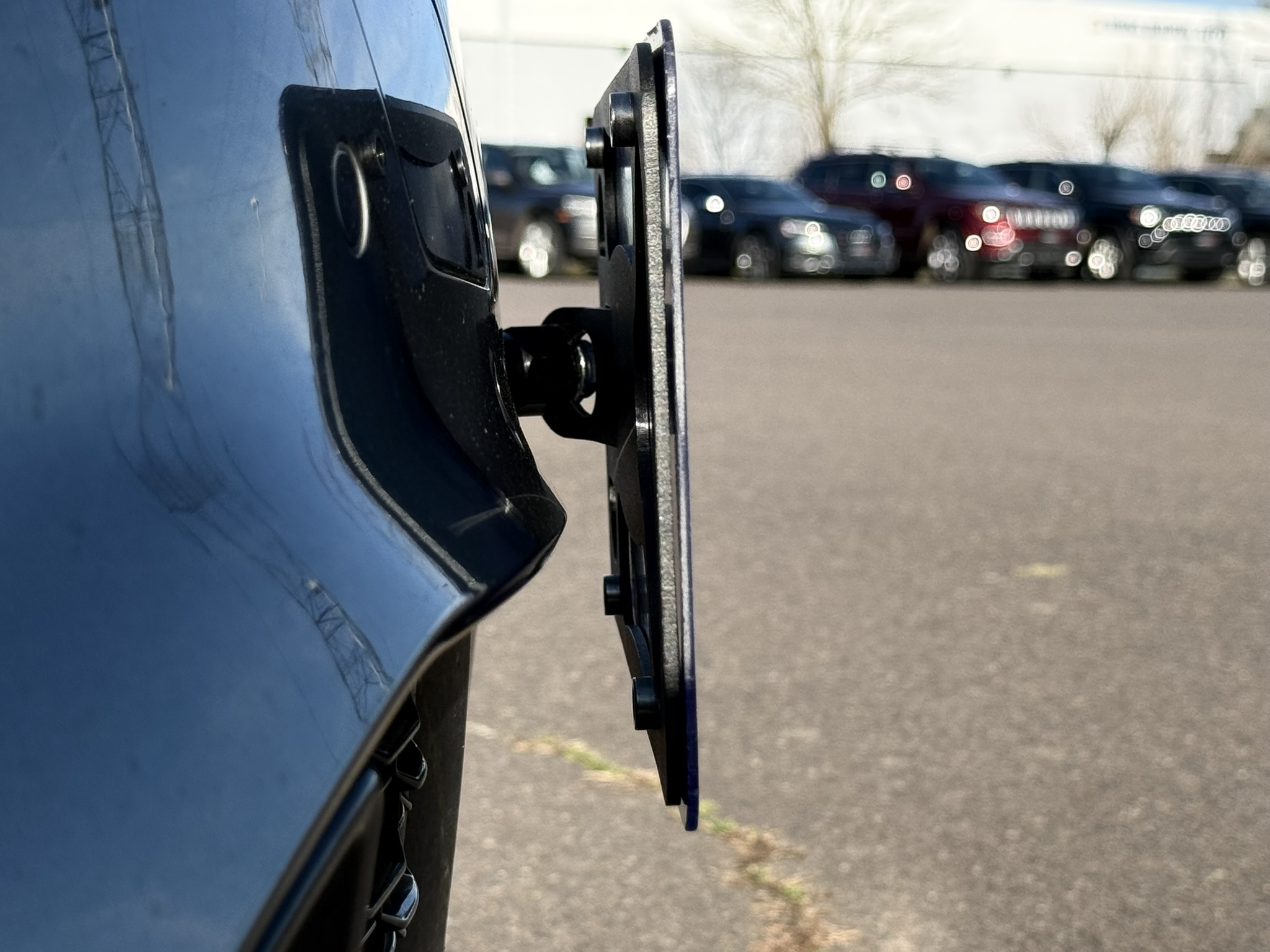 The Platypus License Plate Mount for Audi RS 3 8V 2017 to 2026 2017-2020