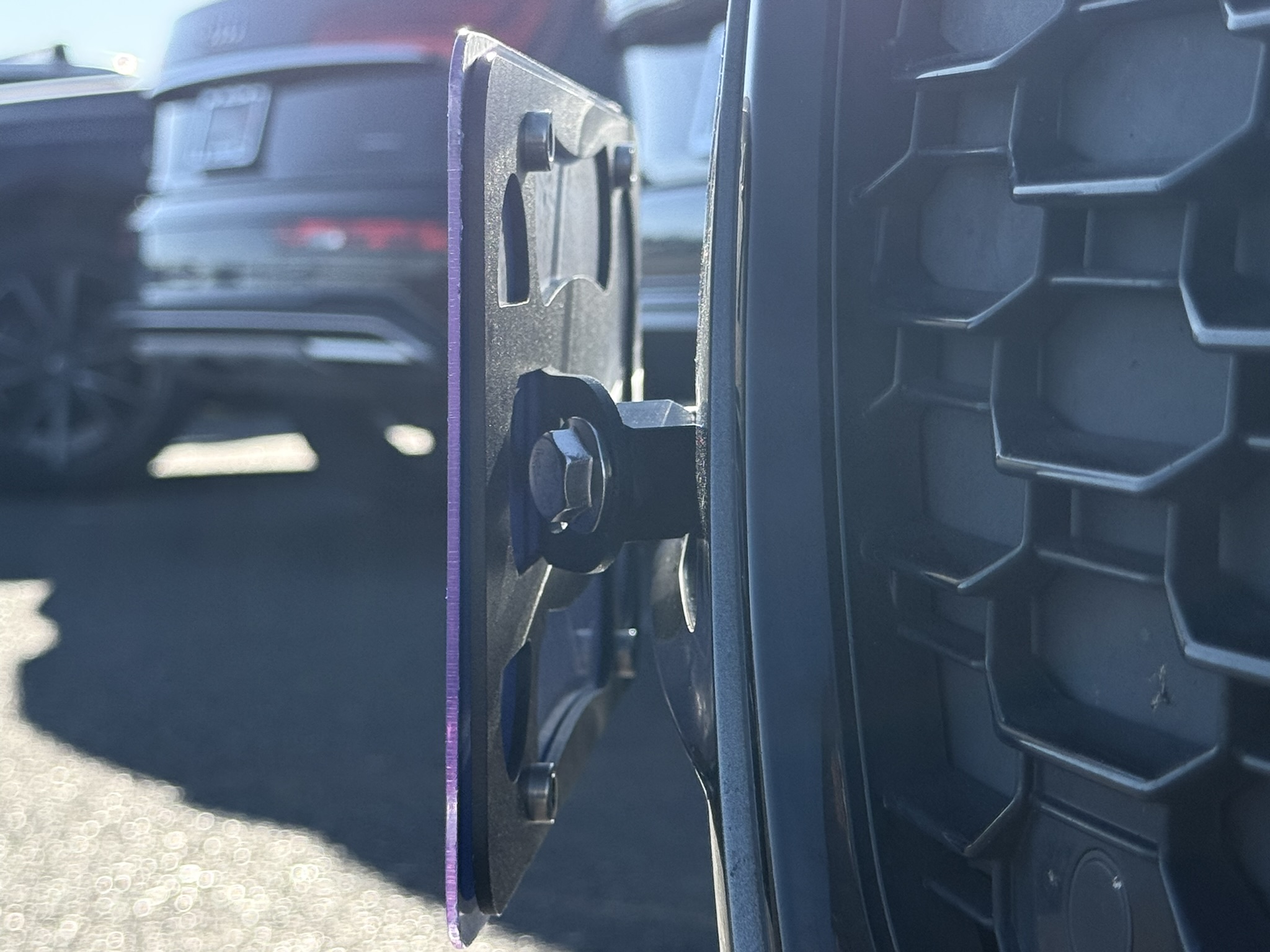 The Platypus License Plate Mount for Audi RS 3 8V 2017 to 2026 2017-2020