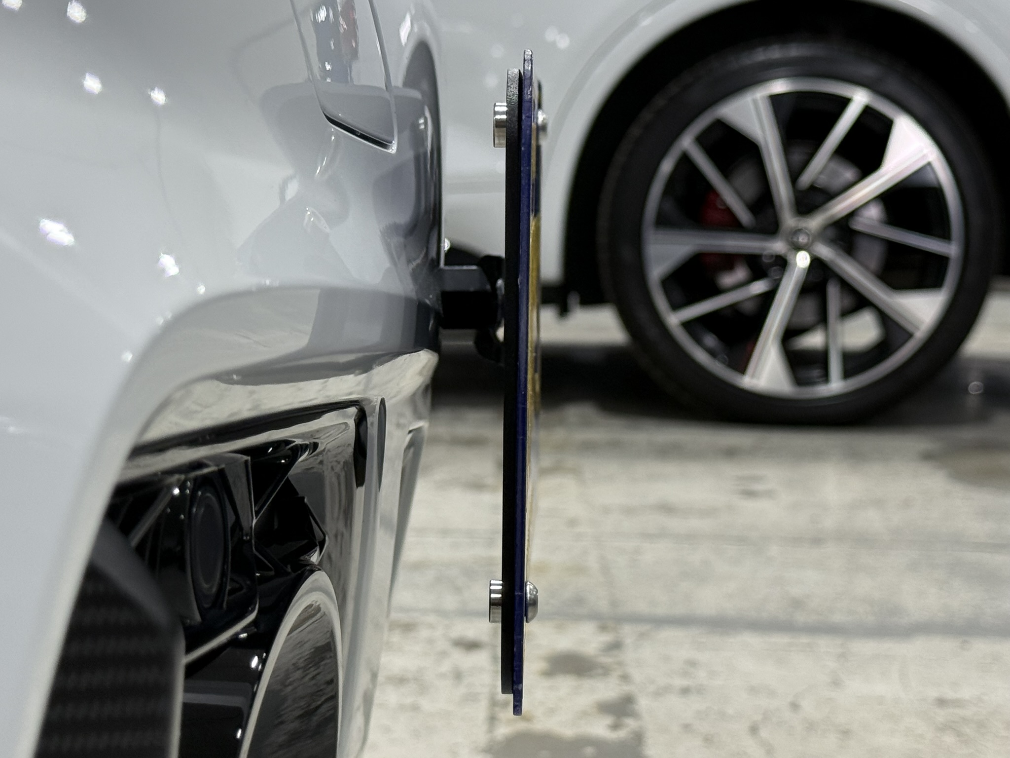 The Platypus License Plate Mount for Audi RS 5 B9 - 8W 2018 to 2025 2021-2025 (Facelift)