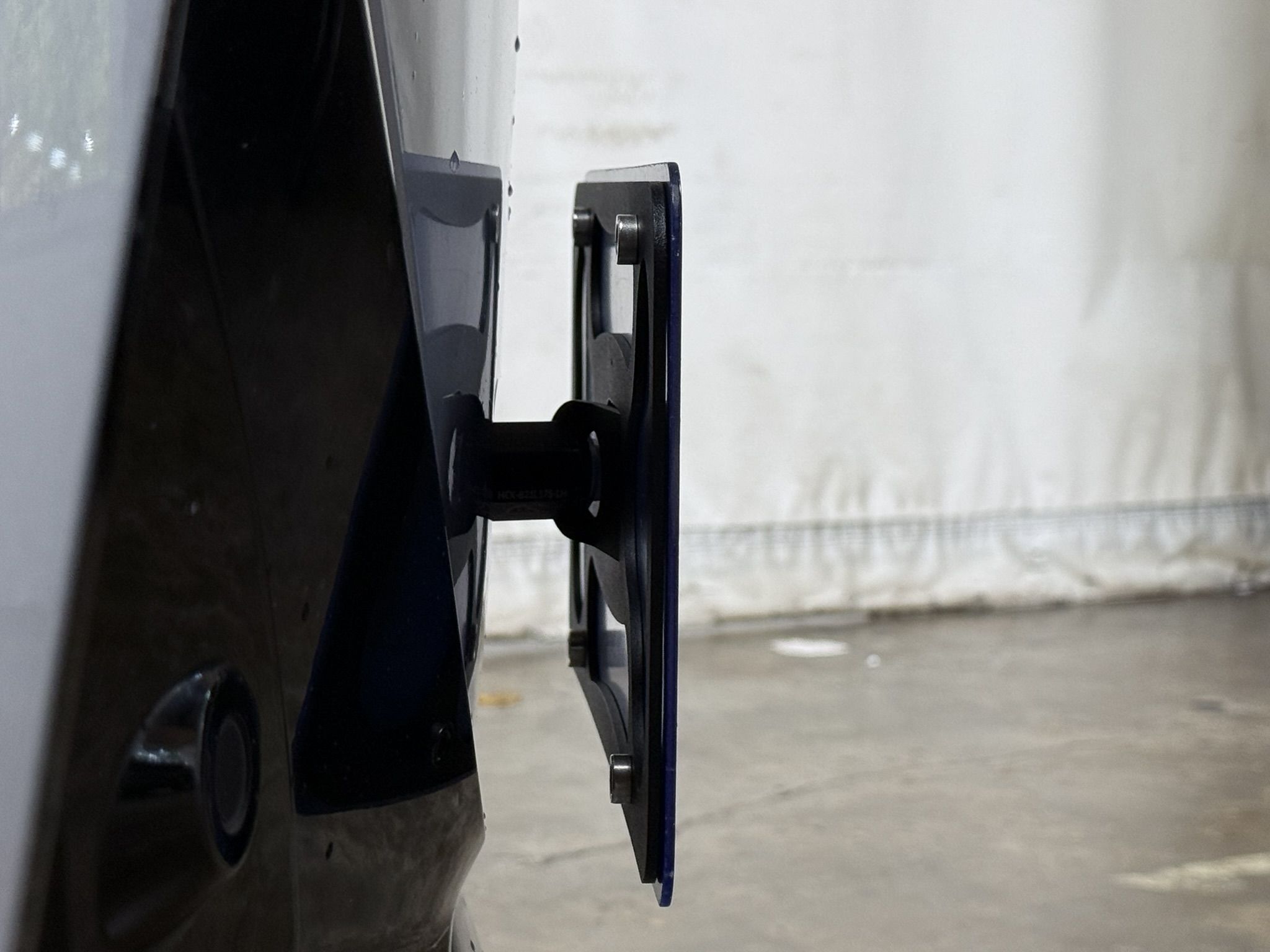 The Platypus License Plate Mount for Audi e-tron S 2022 to 2023