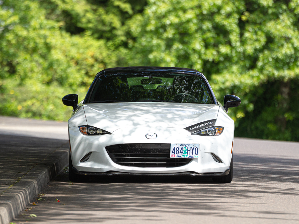 The Platypus License Plate Mount for Mazda MX-5 Miata 4th gen ND 2016 to 2023