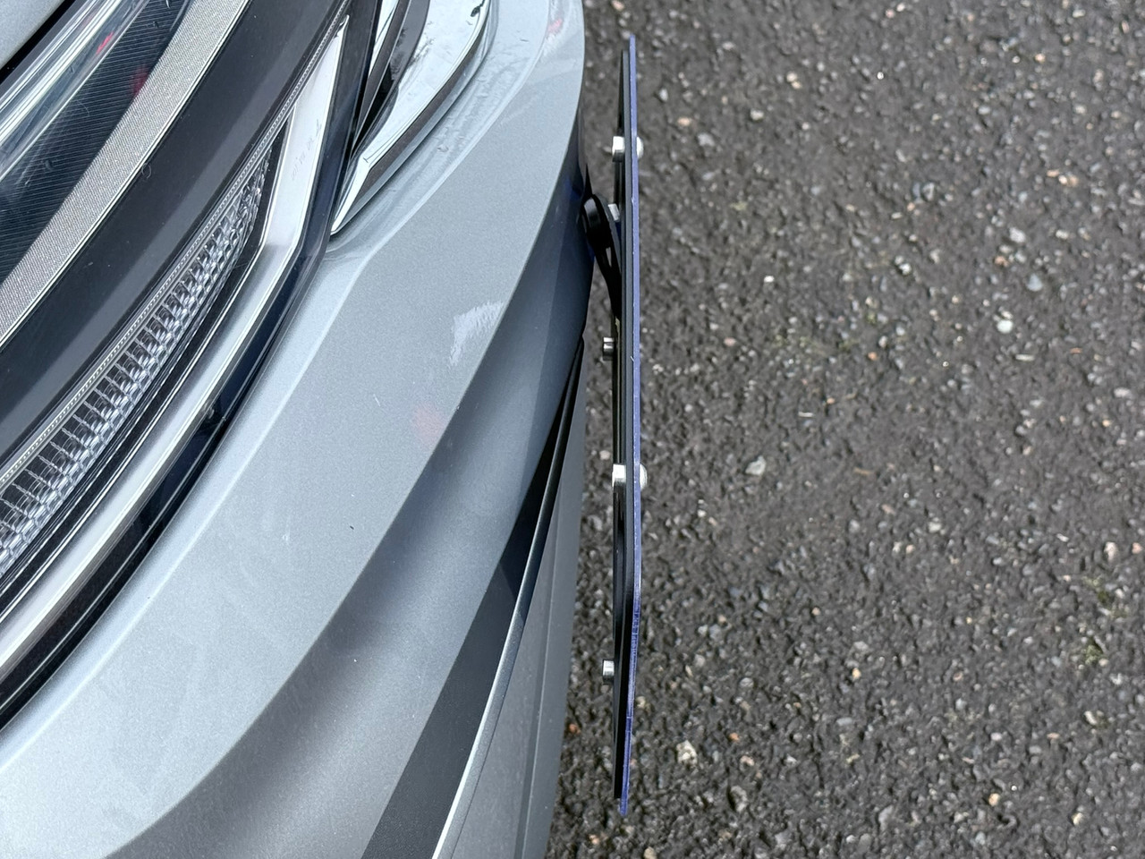 The Platypus License Plate Mount for Volkswagen Tiguan 2nd gen 2018 to 2024