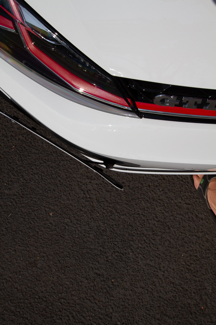 The Platypus License Plate Mount for Volkswagen Golf R A7 Typ 5G 2015 to 2019 2018-2021 (Mk7.5)