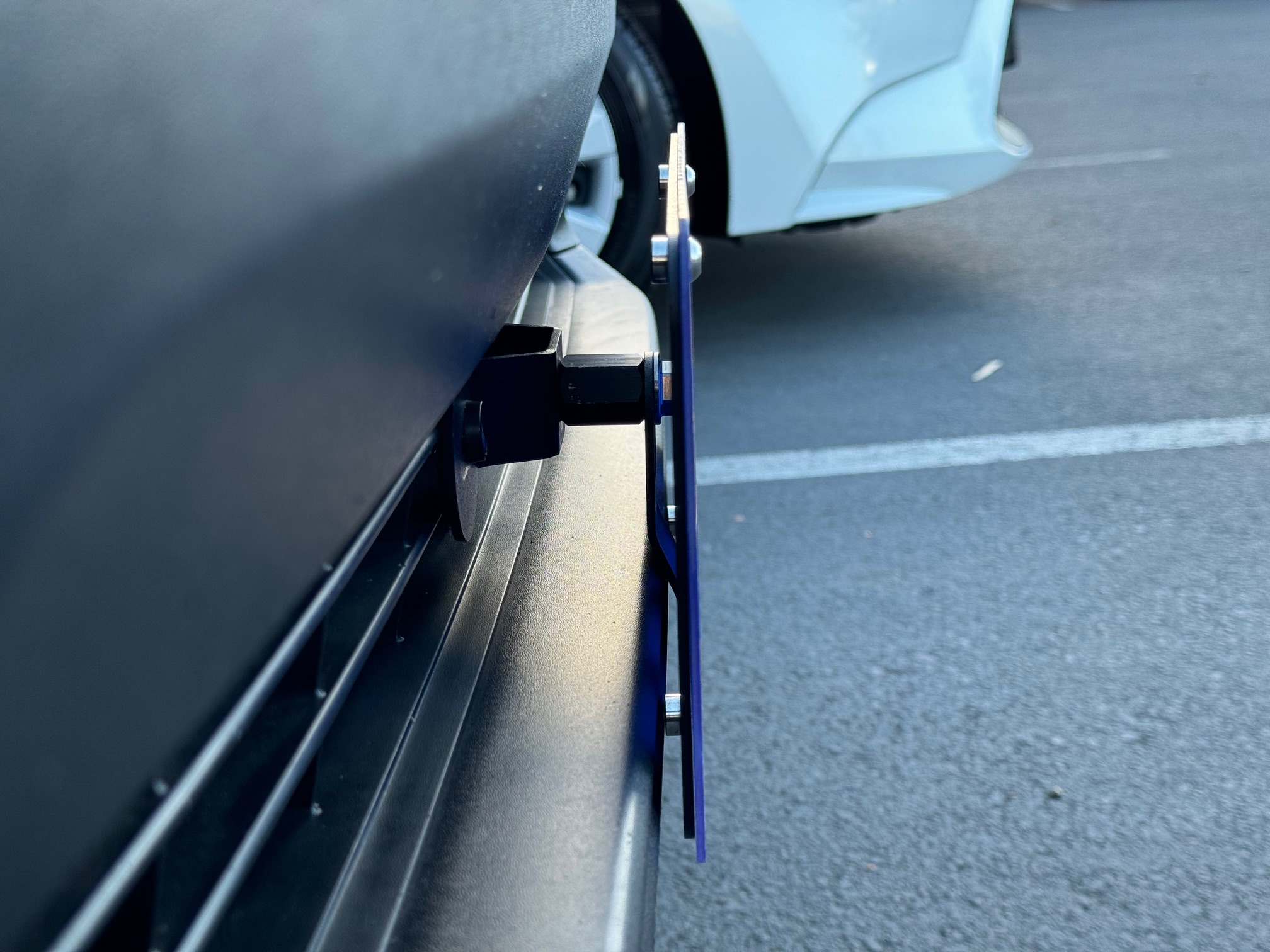 The Platypus License Plate Mount for Toyota RAV4 5th gen XA50 2019 to 2024