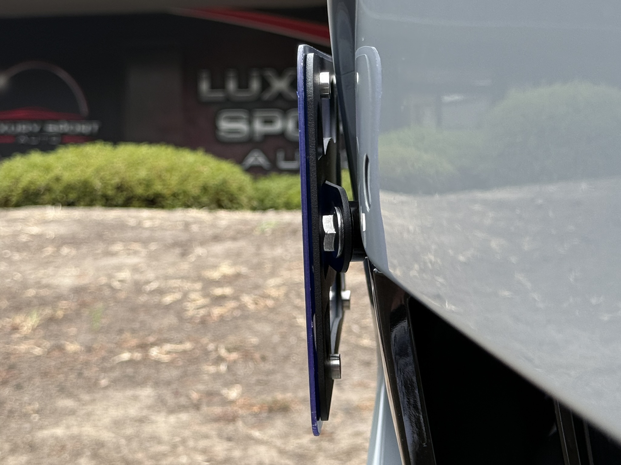 The Platypus License Plate Mount for BMW X3 G01 2018 to 2024 X3 M