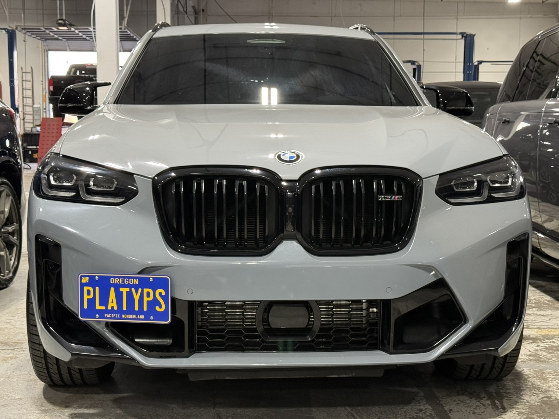 The Platypus License Plate Mount for BMW X3 G01 2018 to 2024 X3 M (2022-2024)