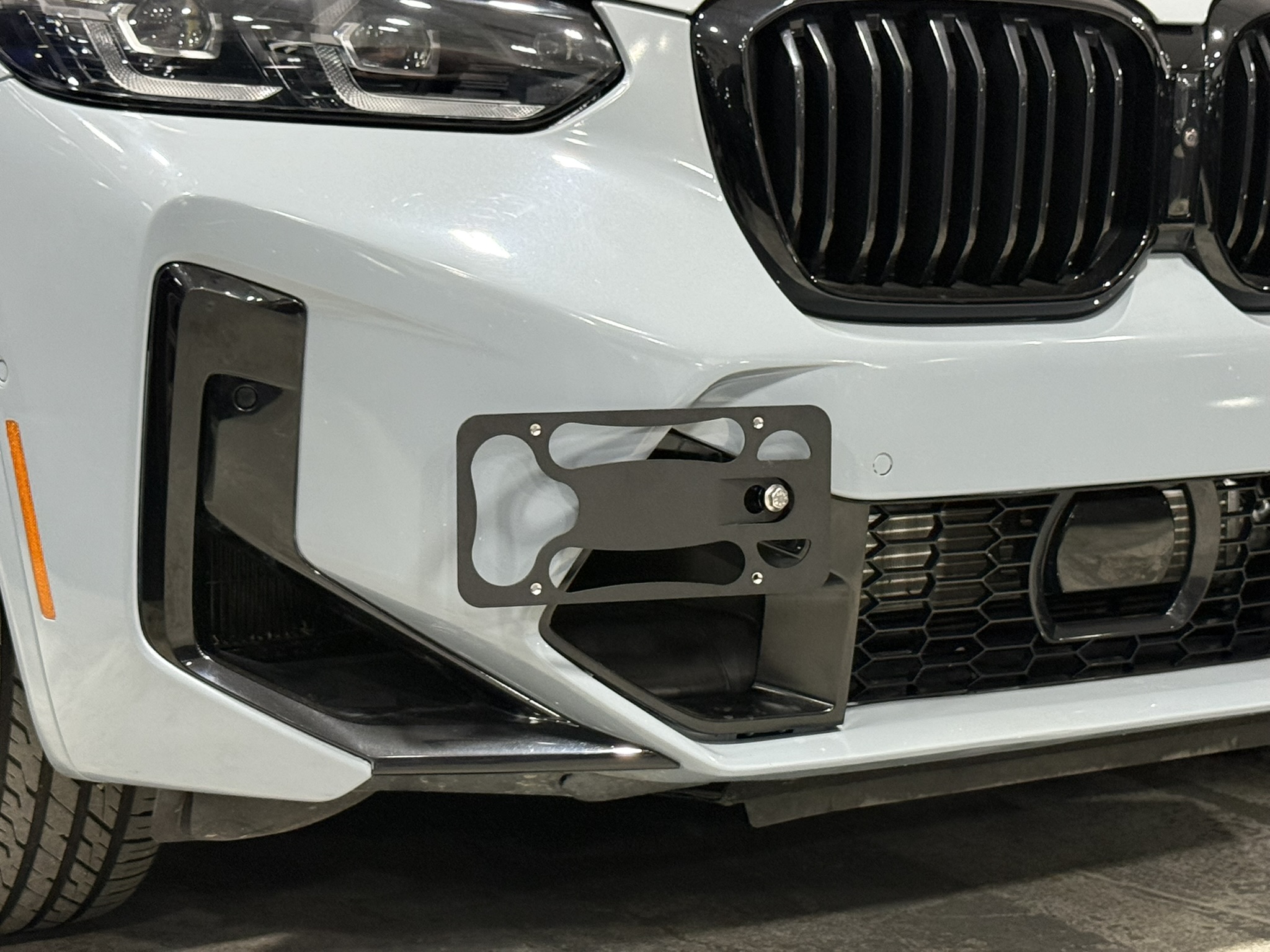 The Platypus License Plate Mount for BMW X3 G01 2018 to 2024 X3 M (2022-2024)