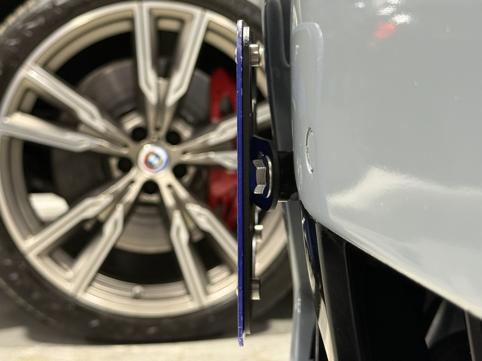 The Platypus License Plate Mount for BMW X3 G01 2018 to 2024 X3 M (2022-2024)