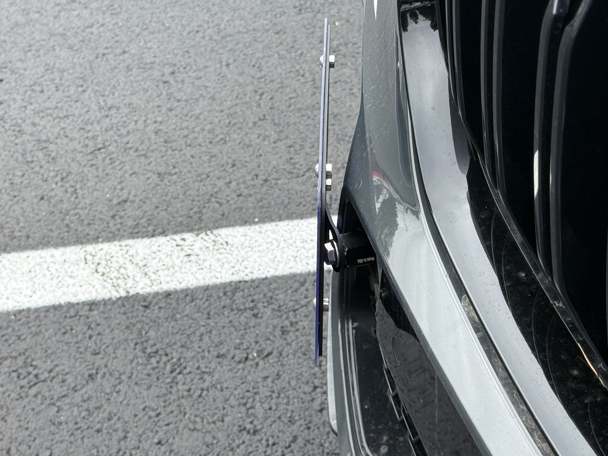 The Platypus License Plate Mount for BMW X5 G05 2019 to 2026 X5 M / X5 M Competition (2020 - 2026)