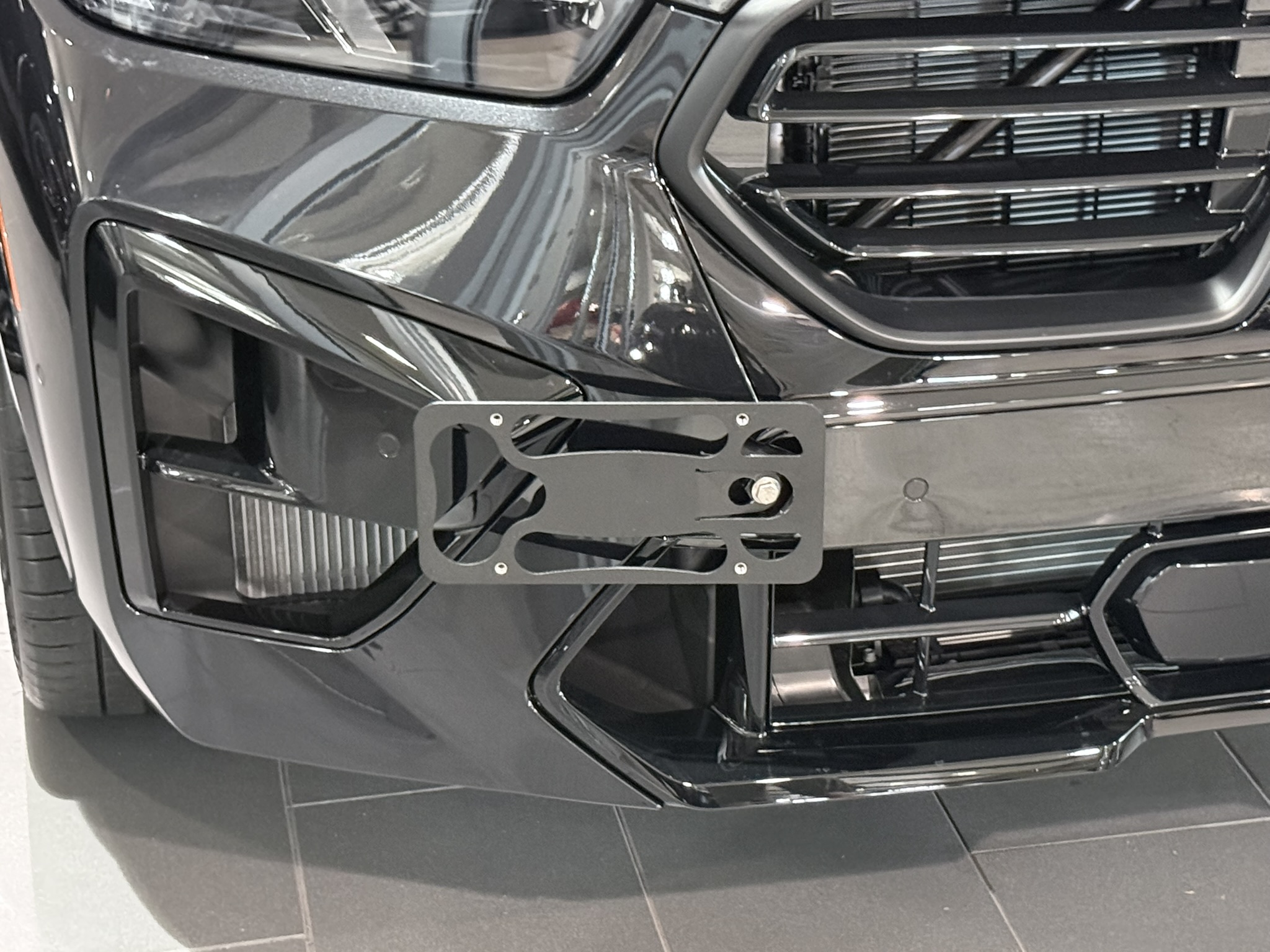 The Platypus License Plate Mount for BMW X5 G05 2019 to 2026 X5 M / X5 M Competition (2020 - 2026)