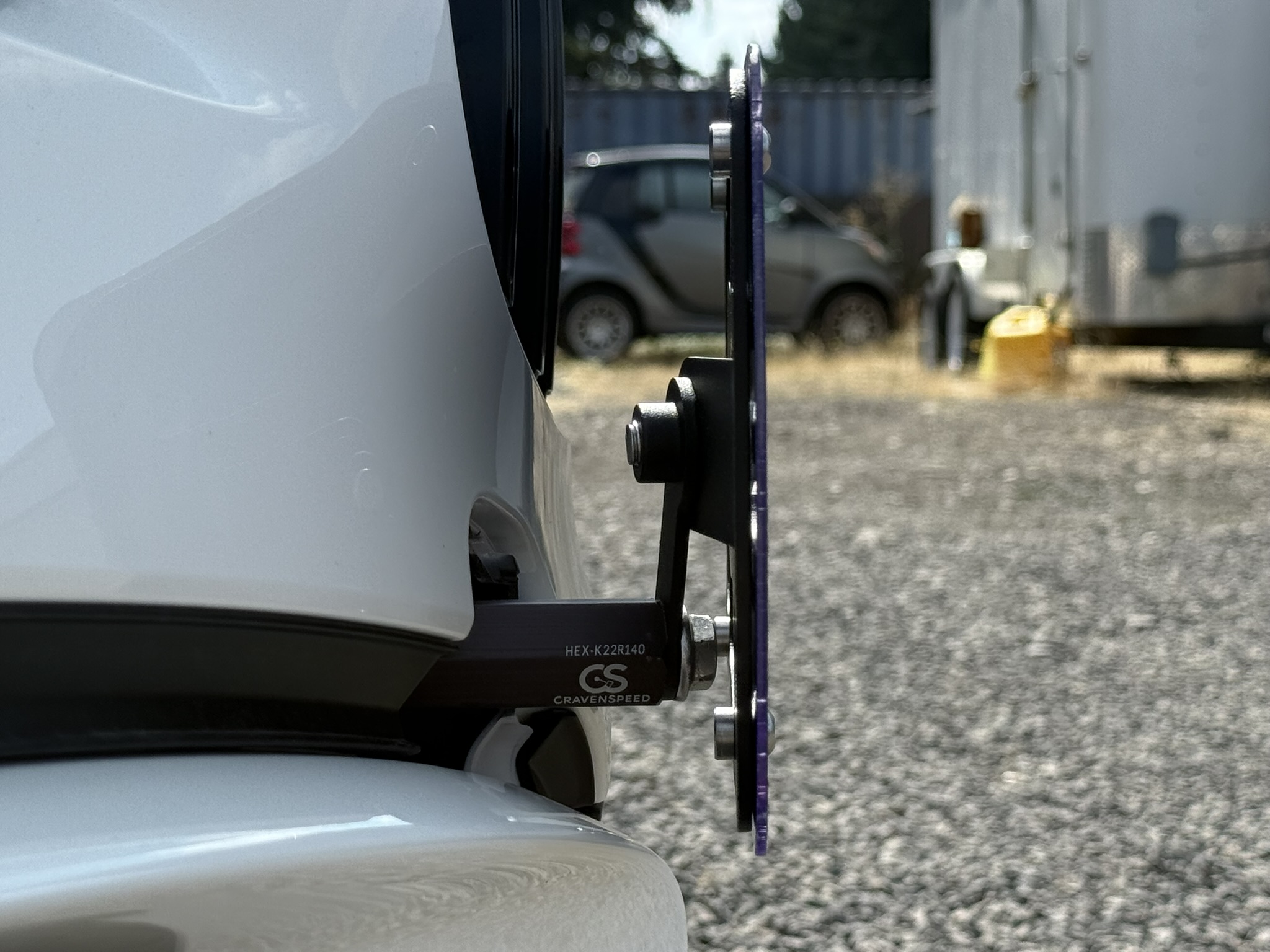 The Platypus License Plate Mount for Mercedes-Benz GLB-Class X247 2020 to 2025 2024+ (Facelift) AMG