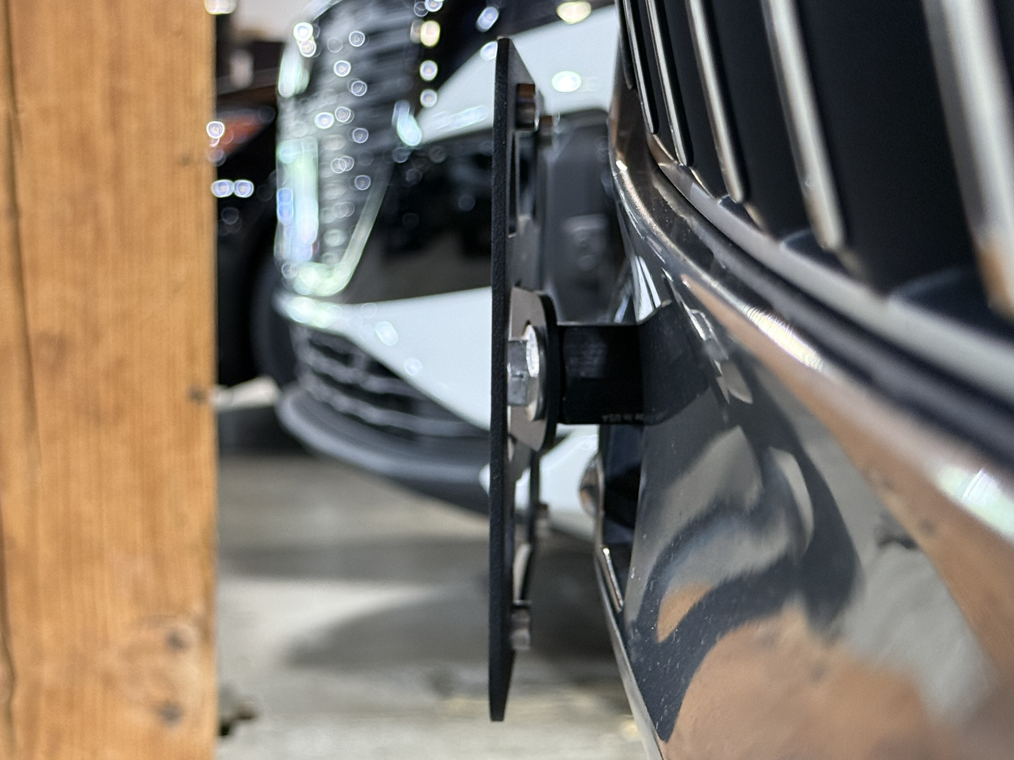 The Platypus License Plate Mount for Mercedes-Benz GLC-Class 1st gen X253 2016 to 2022 2016-2019 (Pre-facelift)