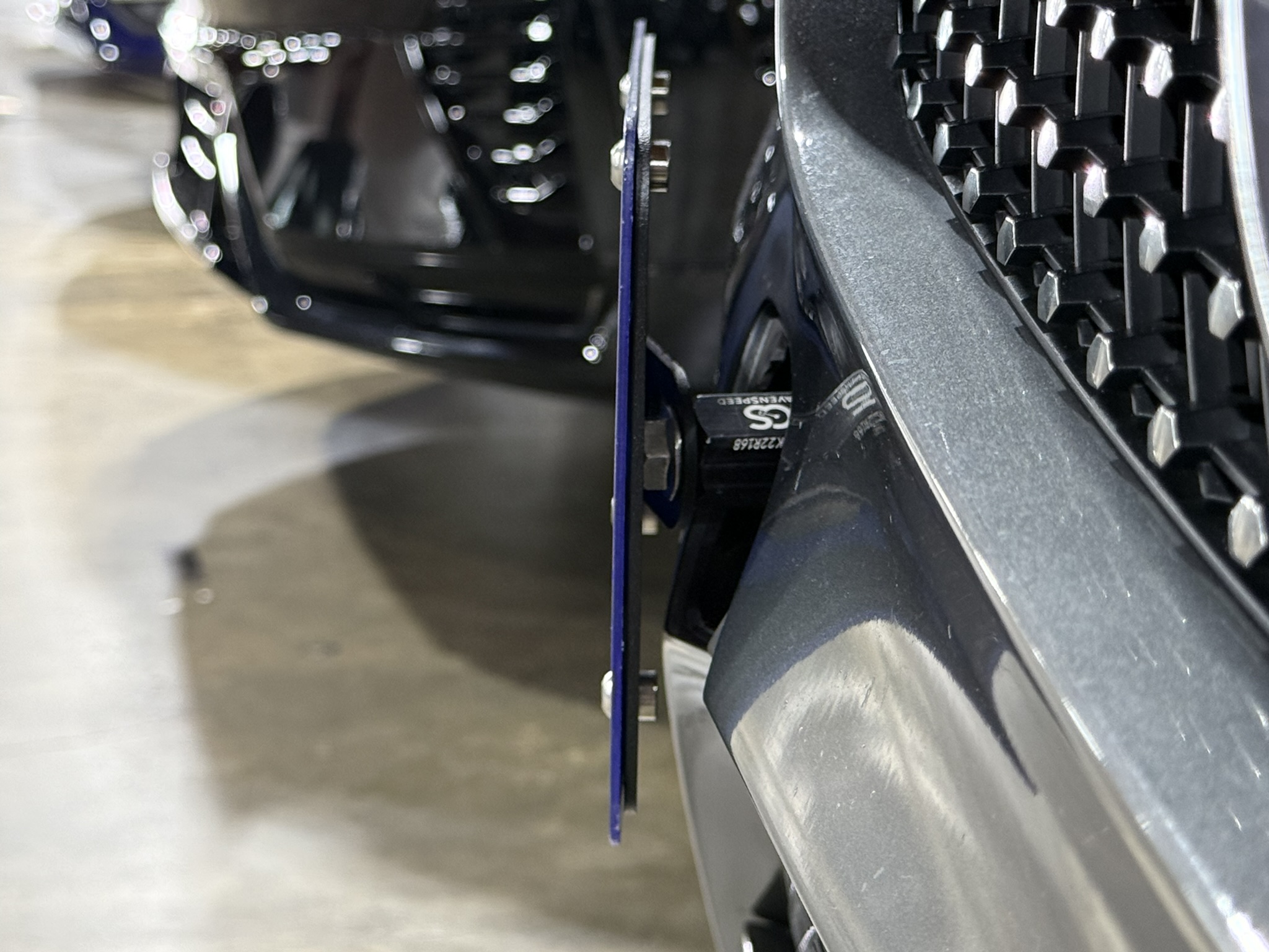 The Platypus License Plate Mount for Mercedes-Benz GLC-Class 1st gen X253 2016 to 2022 2016-2019 (Pre-facelift)