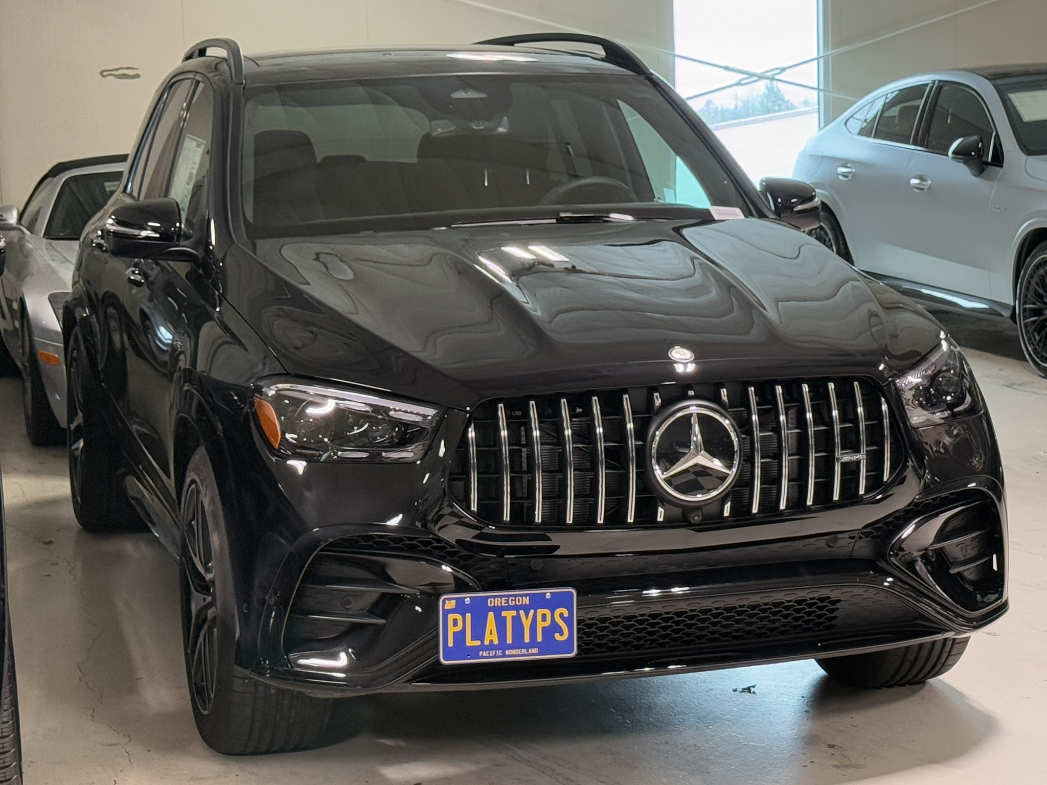 The Platypus License Plate Mount for Mercedes-Benz GLE-Class W167 2020 to 2025 AMG