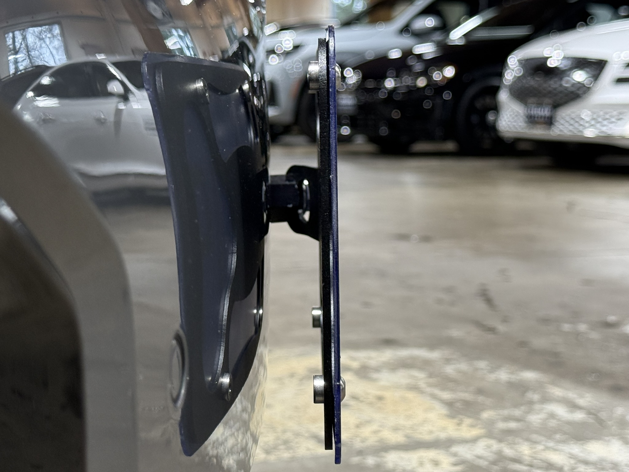 The Platypus License Plate Mount for BMW i4 2022 to 2025 eDrive35/eDrive40