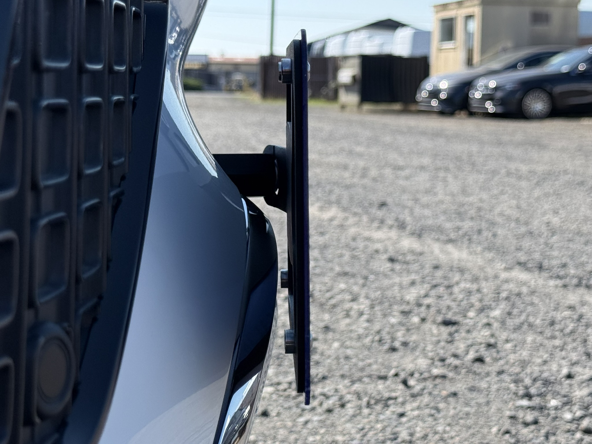 The Platypus License Plate Mount for Mercedes-Benz GLS-Class 3rd gen X167 2020 to 2026 2024+ (Facelift) GLS 450, AMG GLS 63