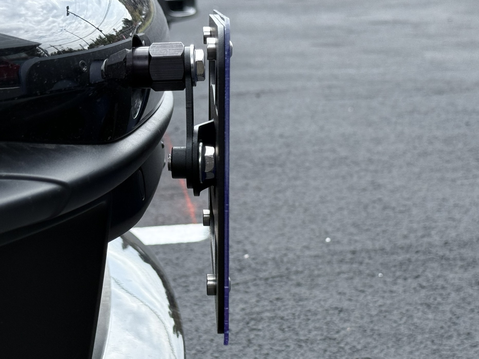 The Platypus License Plate Mount for Porsche 911 992 2020 to 2026 992.1 (2020-2024)