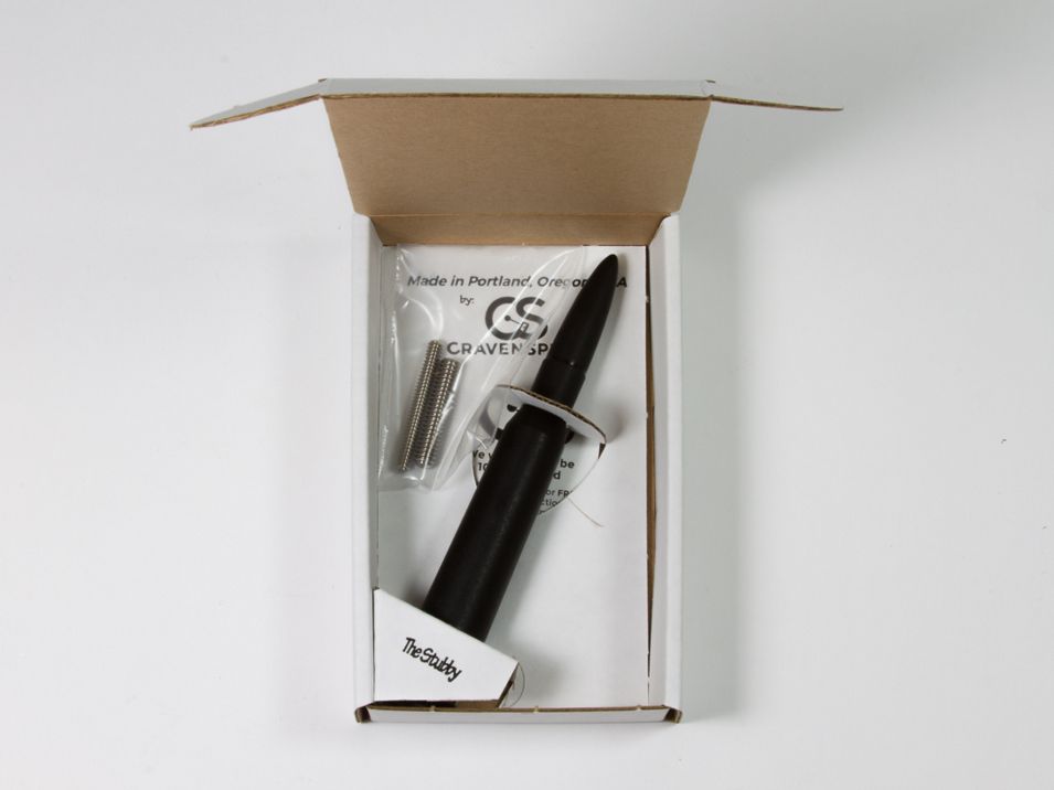 CS-AA439 Bullet Style Stubby Antenna Replacement for 1998-2019 Harley-Davidson Street Glide in an open box