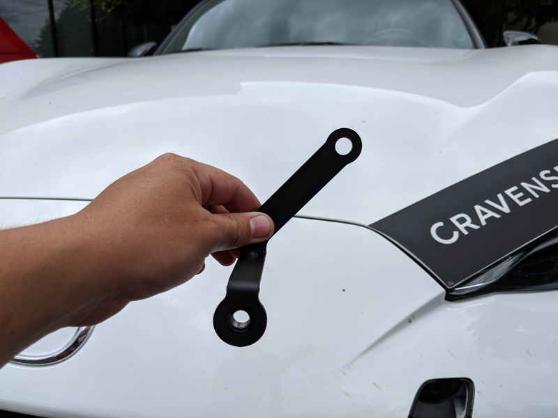 installing the extension bracket