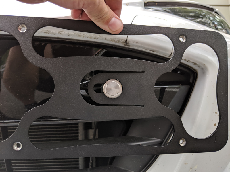 installing the backplate
