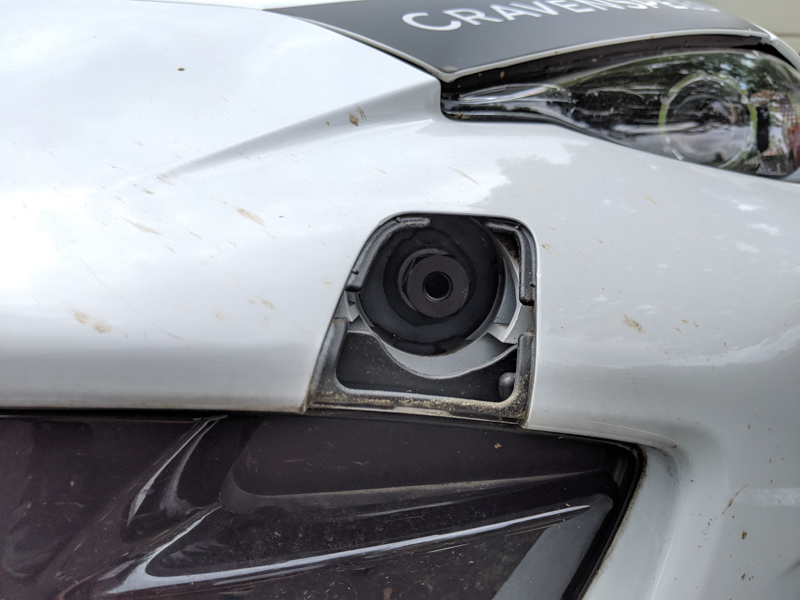 installing the hex stud
