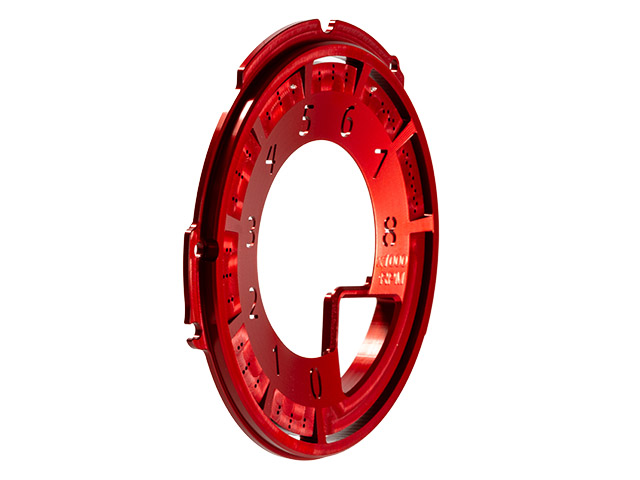 Red Edition Tach Dial Left Quarter View