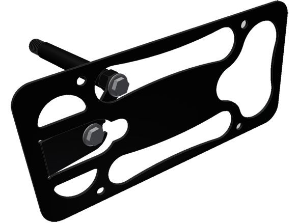 2015 honda accord front license plate bracket