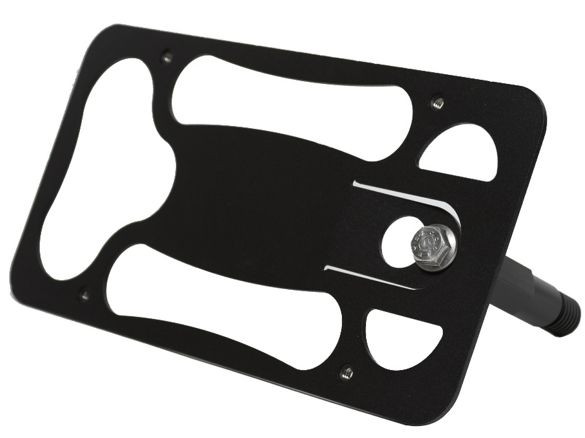 how to install vw front license plate bracket