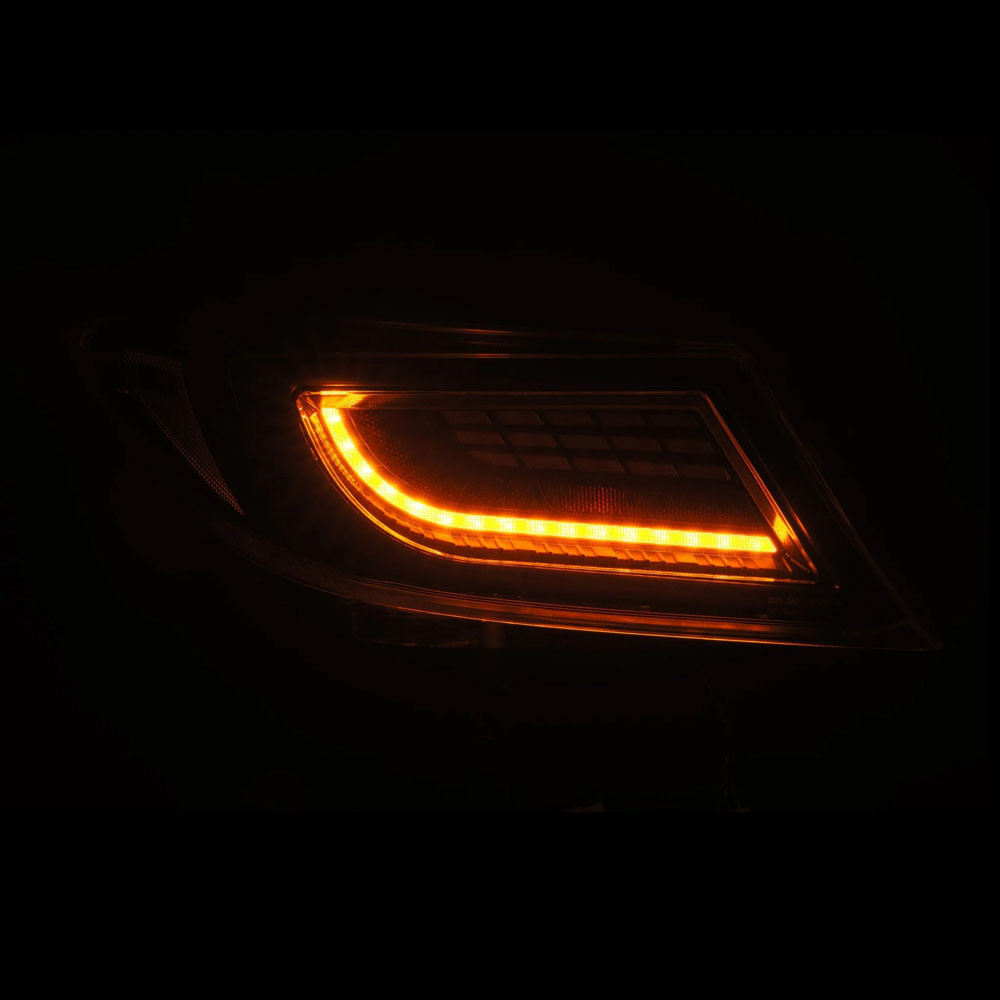 AlphaRex Luxx-Series LED Tail Lights for Subaru BRZ 2nd Generation (ZN8/ZD8) 2022 to 2024 Vivid Red