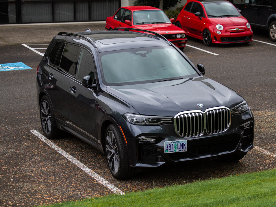 The Platypus License Plate Mount for BMW X1 F48