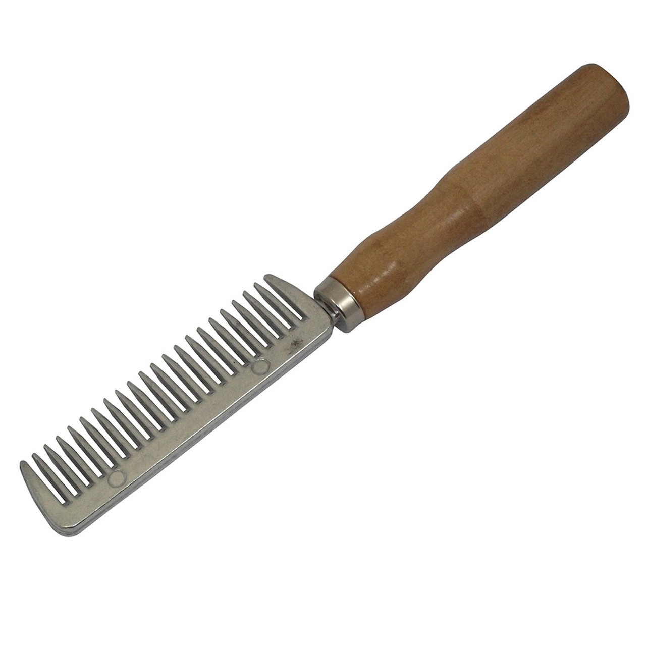 BR Mane Comb Aluminium Wooden Handle - Equestrian Fashion Asia Pte Ltd