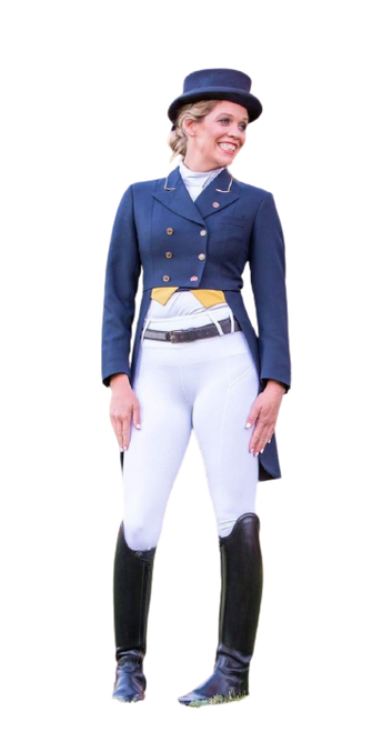 BARE Equestrian Youth Snow White Competition Tights