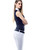 Animo Noodwill Women's Knee Grip Breeches -Bianco (White)