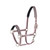 "PIN BUCKLE"

- high-quality headcollar made of double-processed, tear-proof webbing
- elaborate noseband
- soft nose and neck padding
- pin buckle closure in the nose and poll area
- nickel-plated metal fittings

Material
8% POLYAMID, 92% PVC