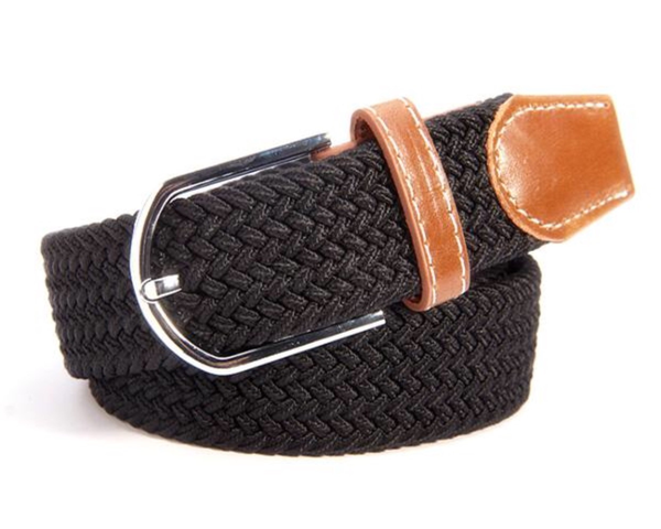 Ideana Elasticated Belt  w/ Silver Buckle/ Stirrup