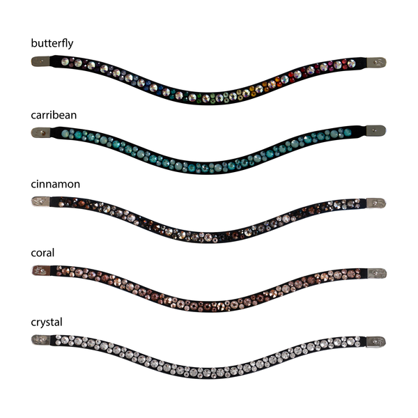 Stuebben Bling for Magic Tack Browband - mixed crystal