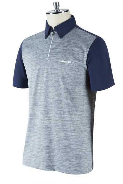 Animo Attica Men's Polo Shirt with Zip