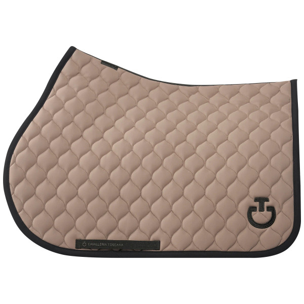 Cavalleria Toscana Circular Quilted Jumping Saddle Pad