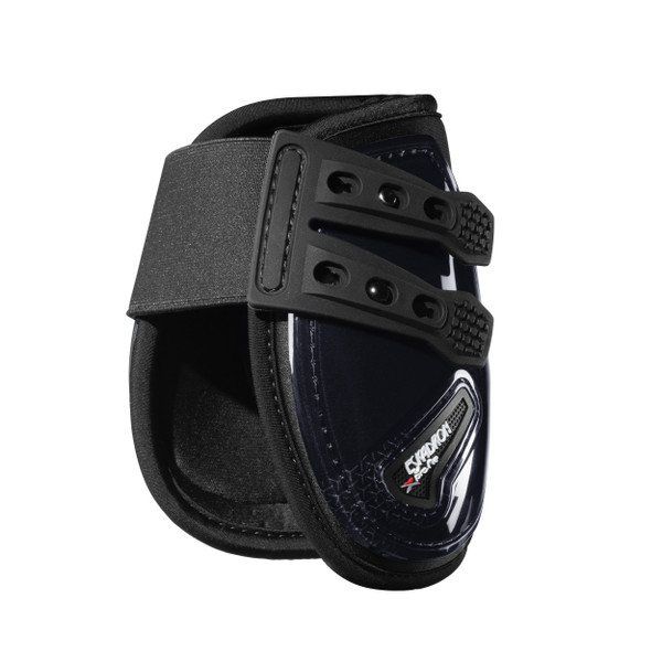 Eskadron Pro Flex Sport Compact Tendon Boots. The Pro Flex model offers a boots that is both extremely functional as well as having a smart design that is ideal for competition. Key features include:

- Unique and transparent TPU-shell
- Reinforced protection zones
- Sporty design with a lightweight feel
- Elastic straps with wide contact area
- Triple adjustable metal button closure