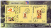 FR. ANTARCTIC- Philexfrance 99 Sheetlet of 4 - Stamp on Stamp