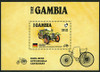 GAMBIA (1986) MNH. Karl Benz Automobile Centenary, AMERIPEX SS