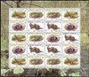 GEORGIA (1999) WWF MINKS FULL SHEET