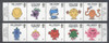 Mr. Men and Little Miss Stamps - Set of 12