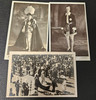 3 RPPC Photo Postcards GREAT BRITAIN  Royalty unused