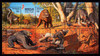 AUSTRALIA (2008)- MEGA FAUNA SHEET OF 6v + SHEET W/BEIJING EXPO OVERPRINT!-FANTASTIC!