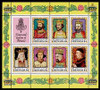 GRENADA (1984) Kings and Queens Of Britain Sheet