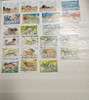 DINOSAURS & PREHISTORIC LIFE- Worldwide  selection of used & mint stamps/sheets In Stock Book ,Great Selection!