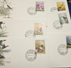 WORLDWIDE BIRD & FLOWER COVER COLLECTION- 45 Fleetwood FDC Unaddressed Covers With Special Cachet