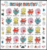 CARTOON MONSTER FESTIVAL!!--  US (2021)- Message Monsters (Cartoons)  # 5636-5639  Sheet Of 20 Forever  US (2019)- Sesame Street Sheet of 16--Puppets- #5394+ ISRAEL (2019)- Cartoon Monsters Set of 3v!